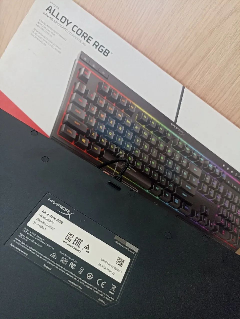 Teclado HyperX RGB com Controles Multimídia - Foto 5