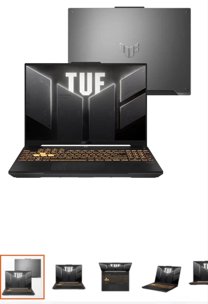Notebook ASUS TUF GAMING F15