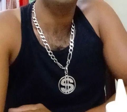 Vende-se corrente de prata 
