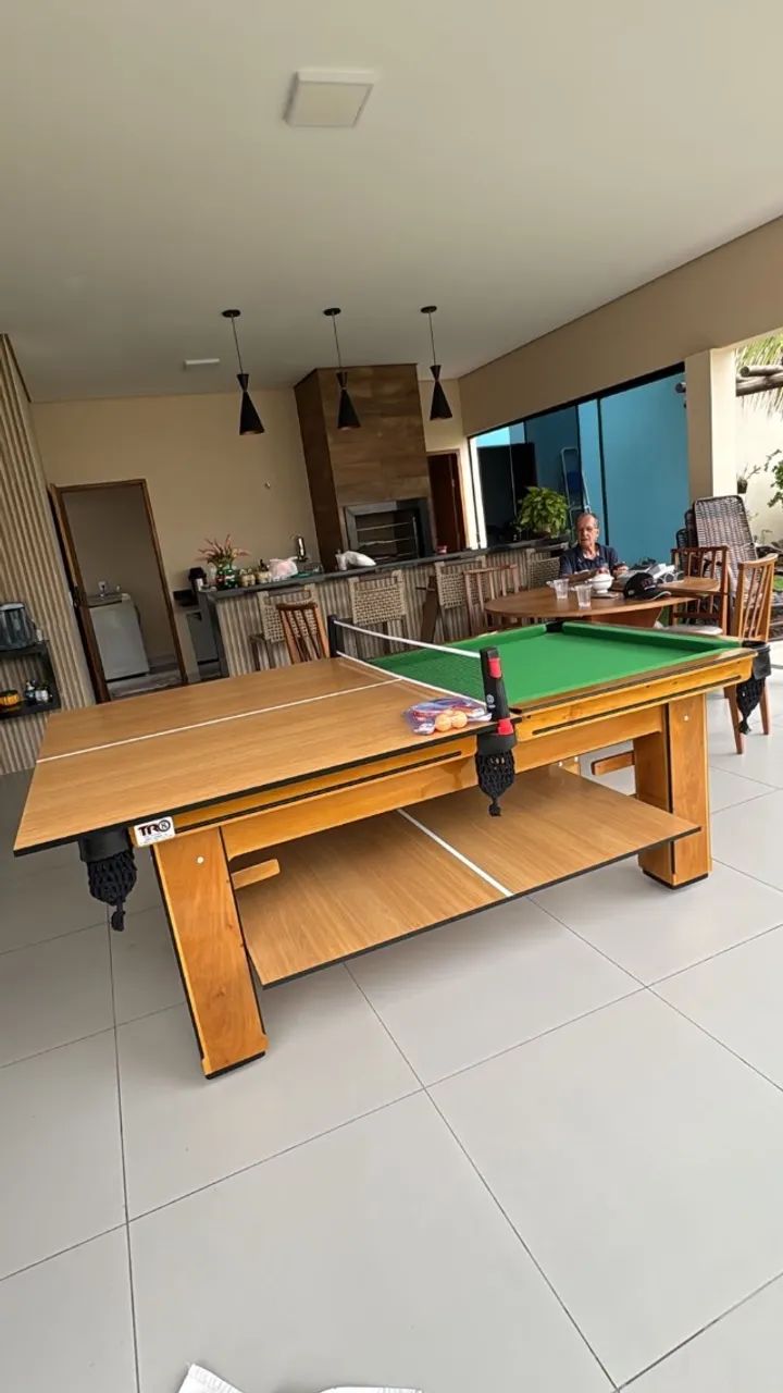 MESA DE SINUCA 3 EM 1  - Foto 3