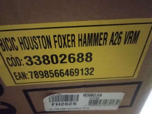 Bicicleta Houston Foxer Hammer A26 Vermelha  - Foto 2