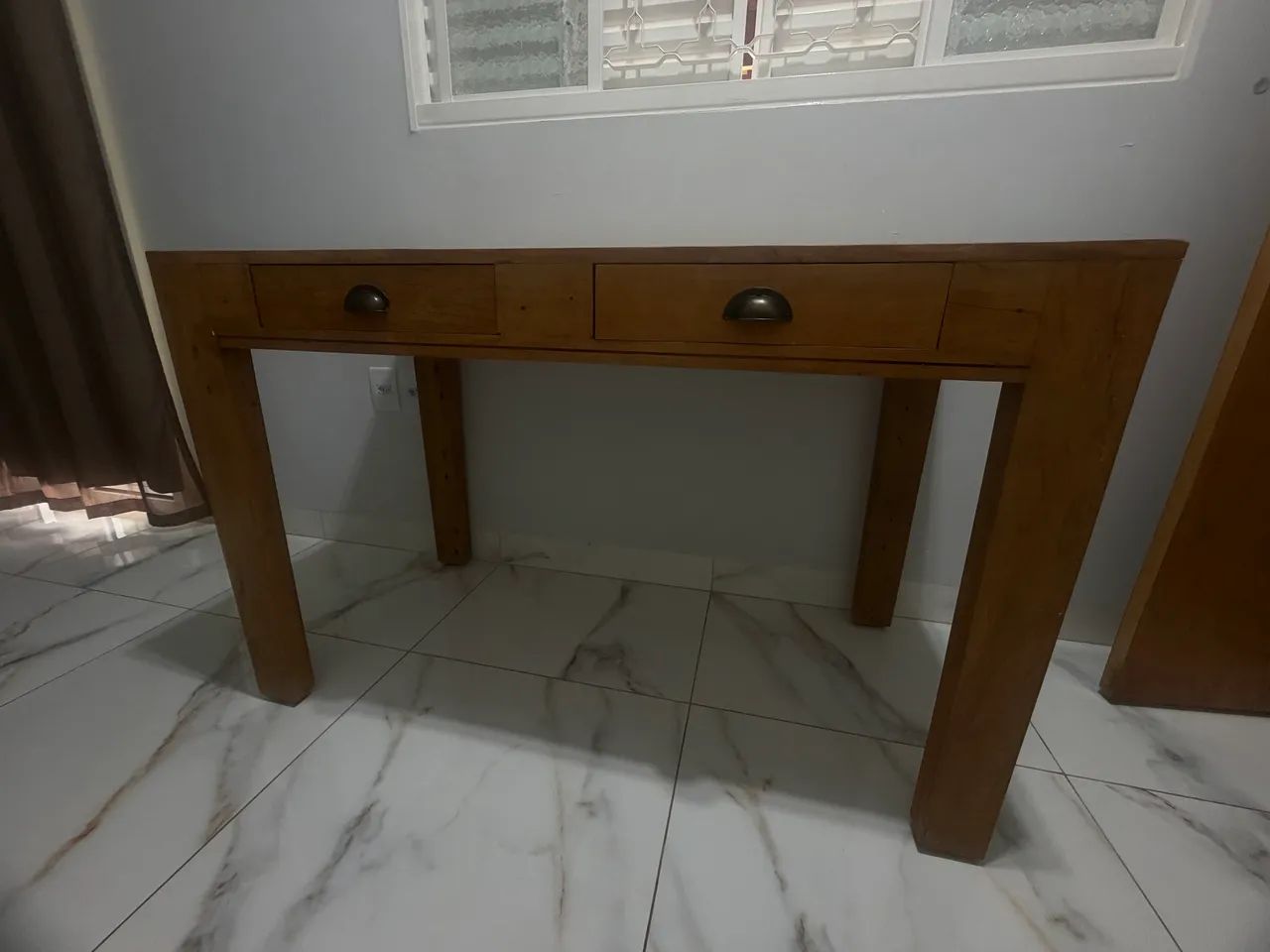 Mesa madeira Ype rosa  - Foto 2