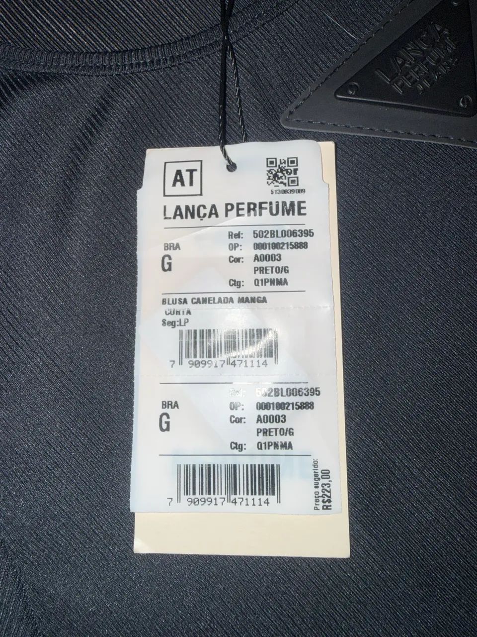 Blusa lança perfume tamanho G - Foto 3