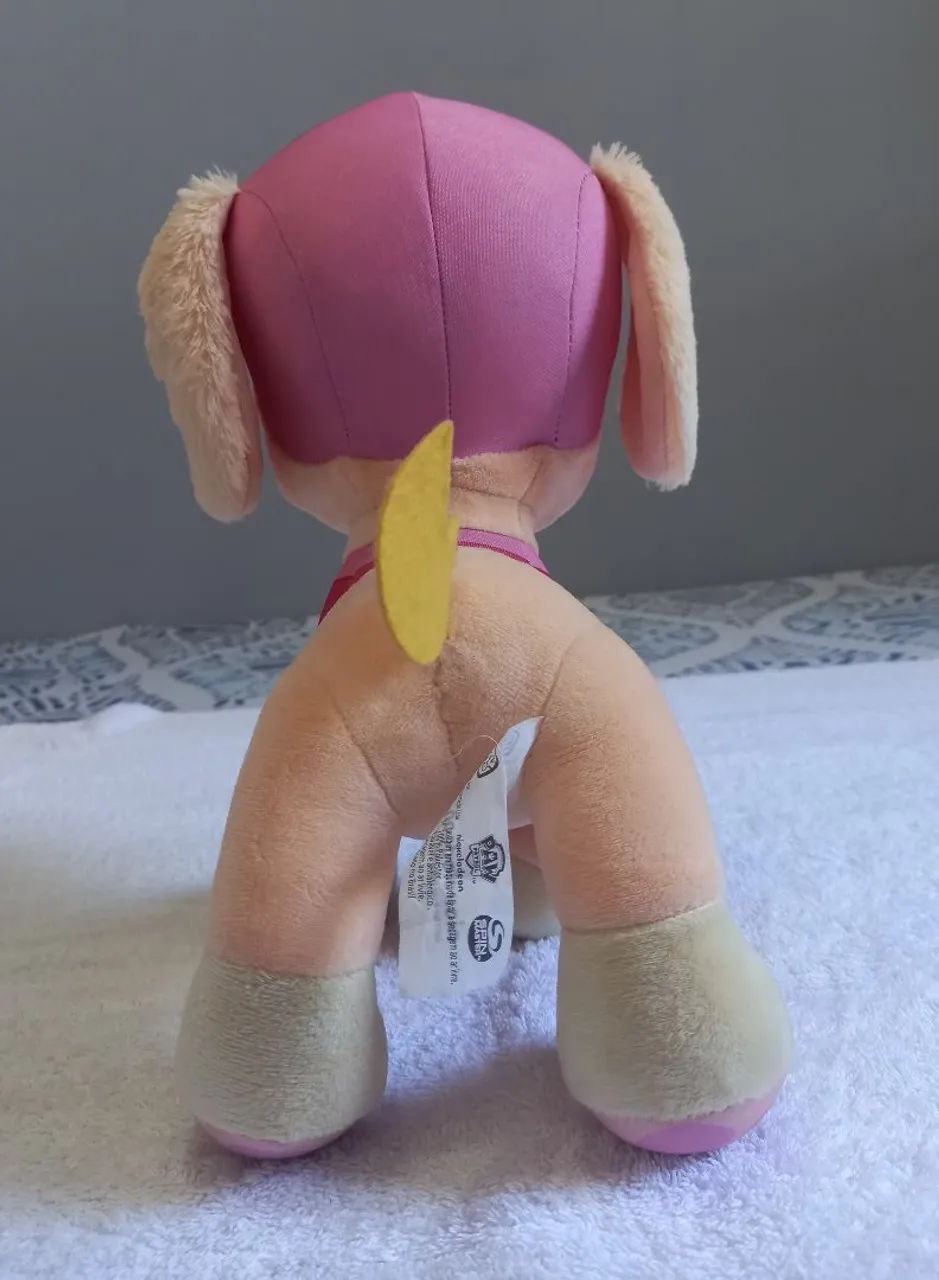 Skye pelucia Patrulha Canina 30 cm original  - Foto 4