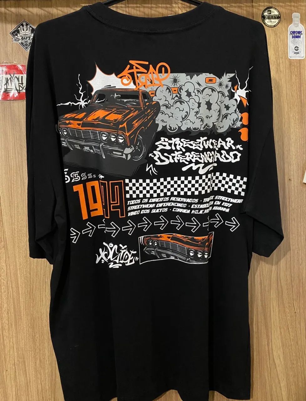 Camiseta Oversized Trip Side- Carro  - Foto 3