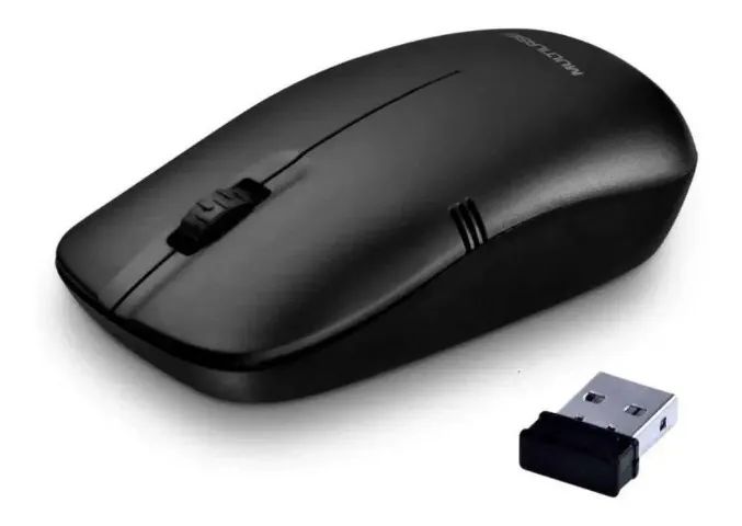 Mouse Sem Fio Lite Mo285 2.4ghz Usb 200dpi Multilaser Cor Preto