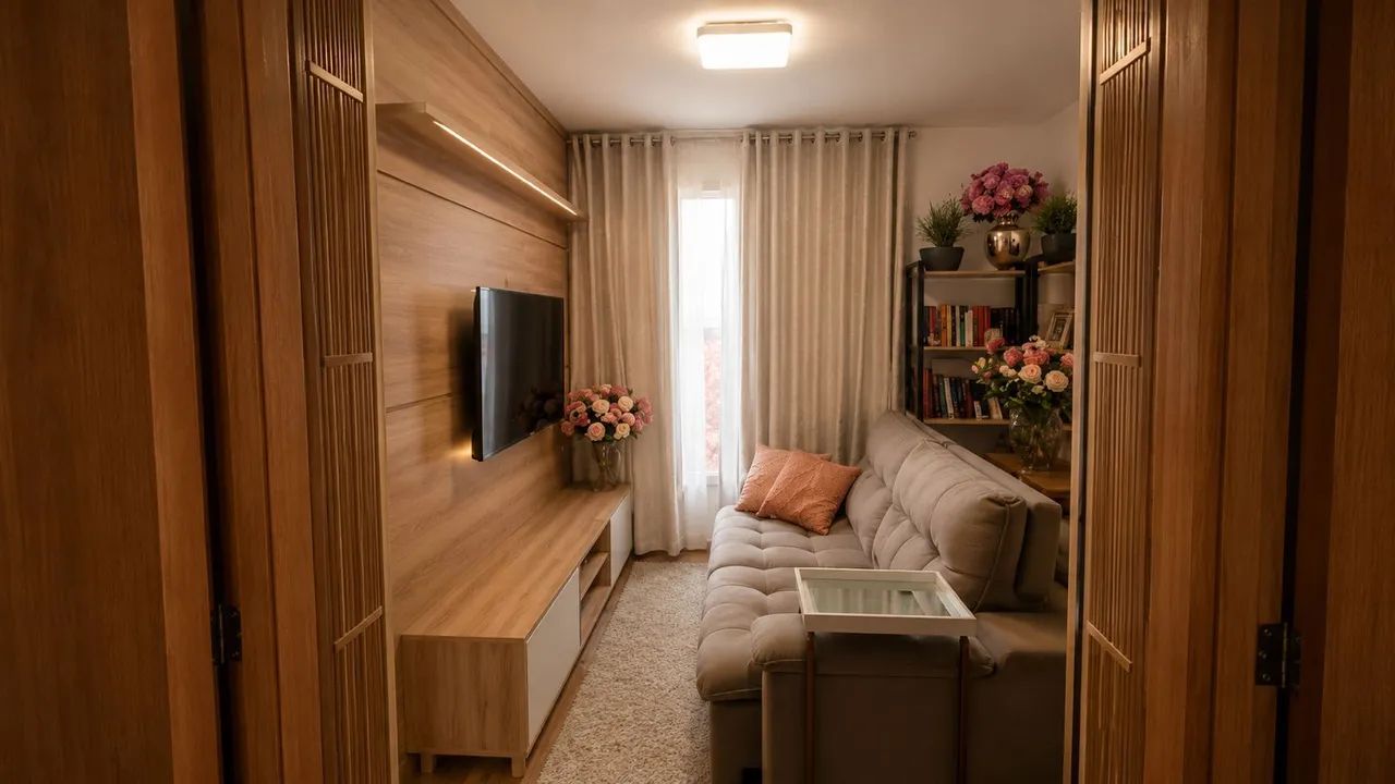 VENDO - APARTAMENTO, TODO MOBILIADO E RECÉM FINALIZADO - Foto 3