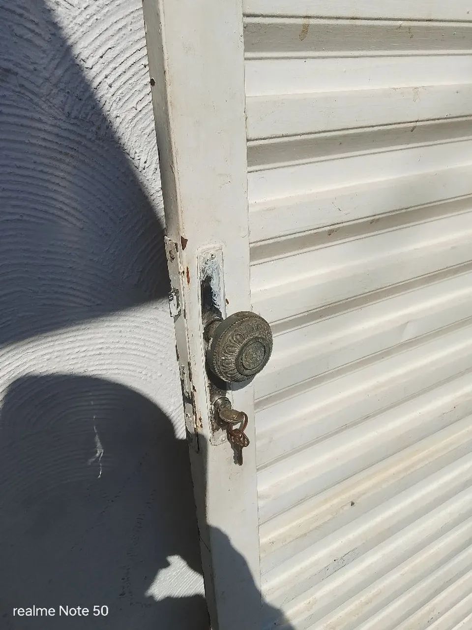 Porta de aço com fechadura e chave! - Foto 3