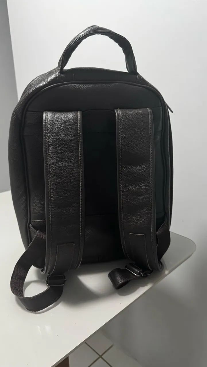 Mochila em couro legítimo  - Foto 2