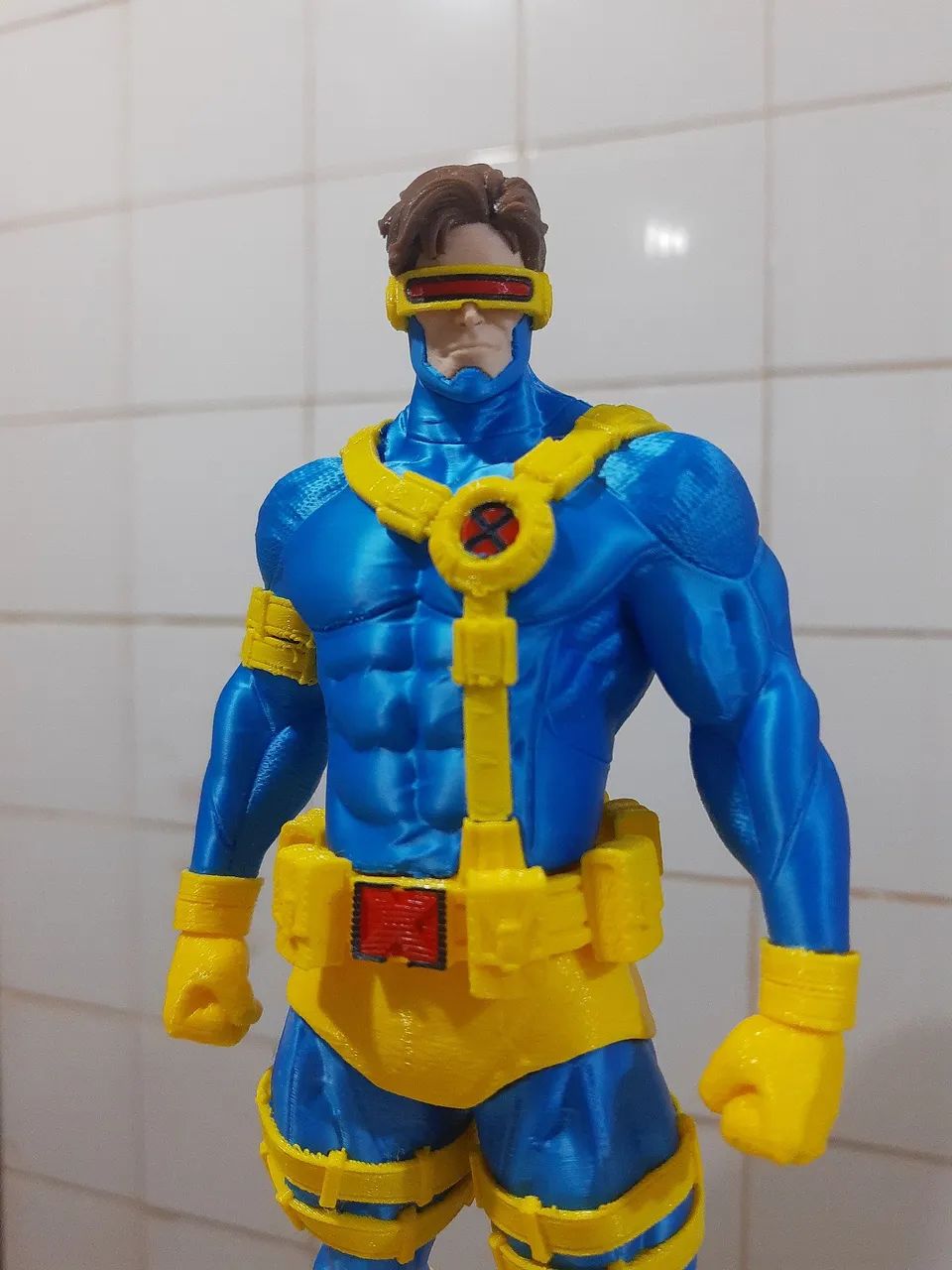 Figura X-Men Ciclope estátua 3d - Foto 2