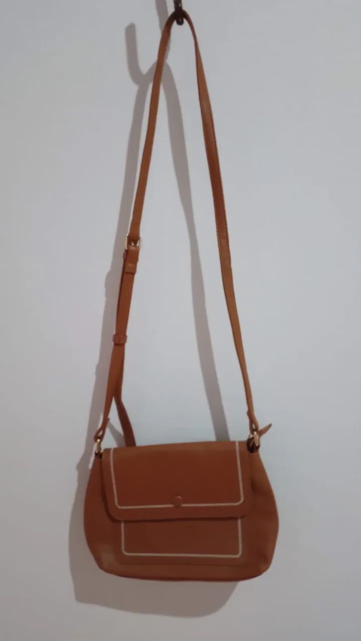bolsa transversal marrom - Foto 2