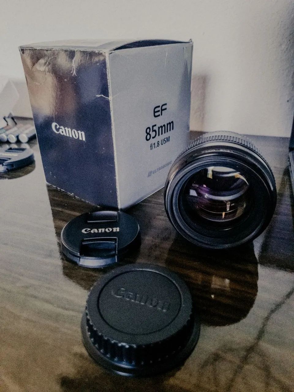 Lente EF Canon 85mm f1.8 usm - Acessórios para Câmeras e