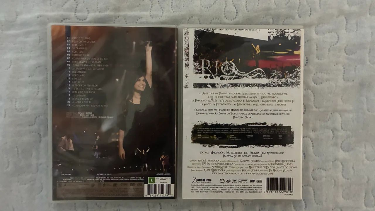 DVDs Aline Barros e Nívea Soares - Foto 2