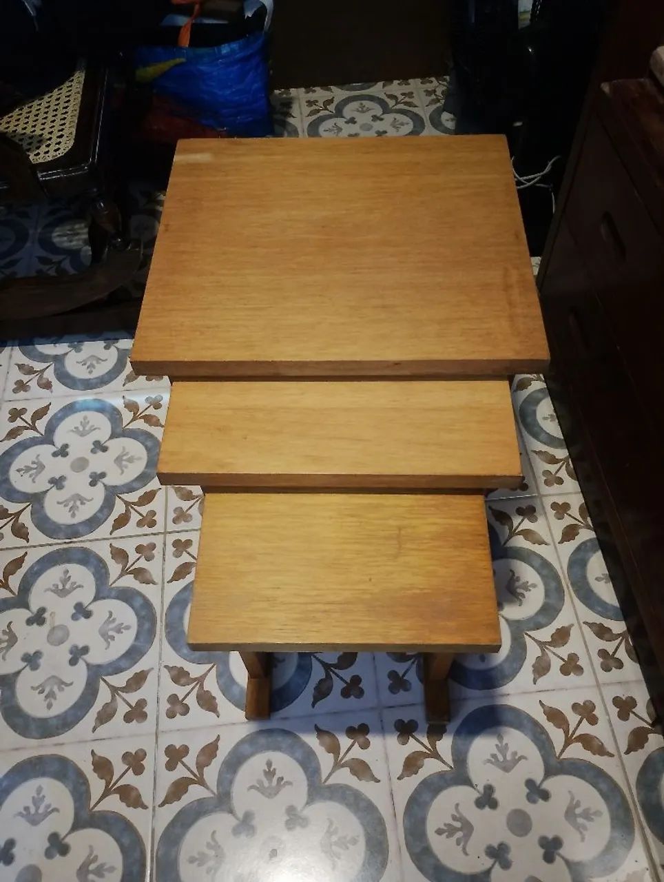 Trio de mesinhas laterais  - Foto 2