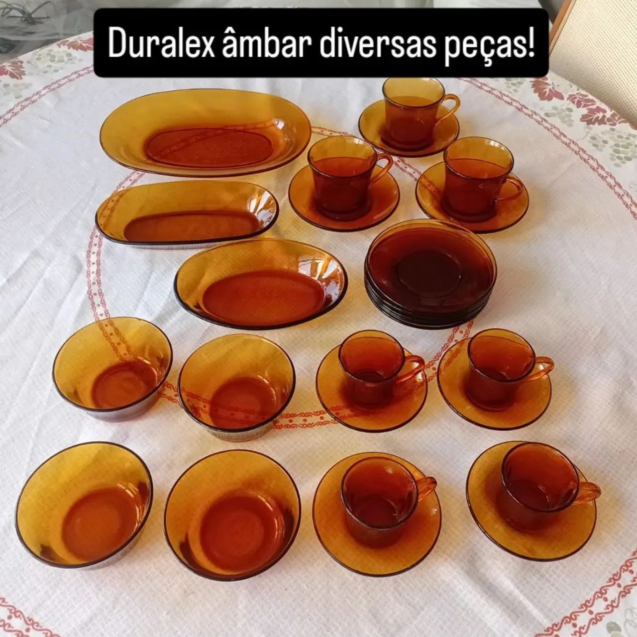 Diversas peças duralex 