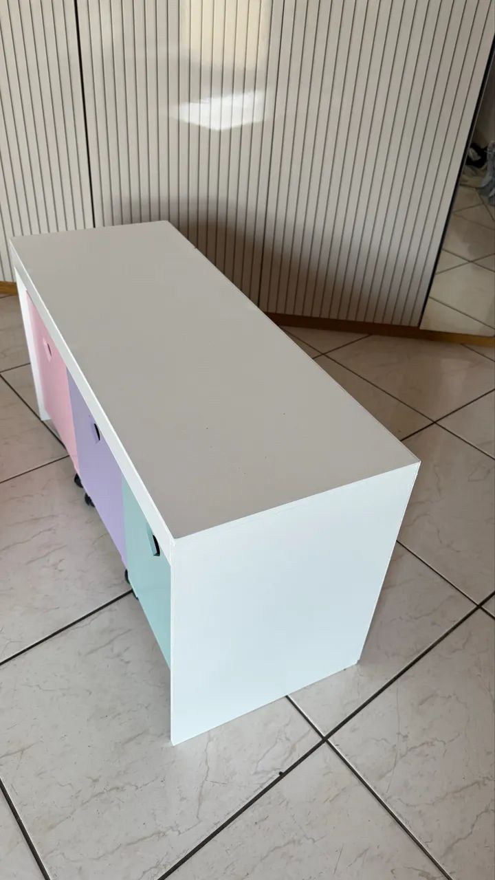 Organizador de brinquedos infantil caixas - Foto 4