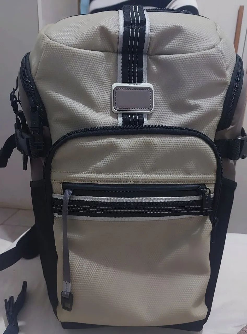 TUMI Alpha Bravo Reserve Backpack Chalk