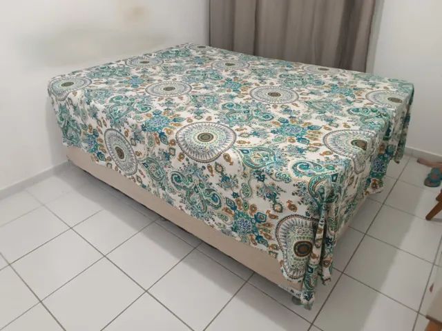 Cama box de casal para doação  - Foto 2