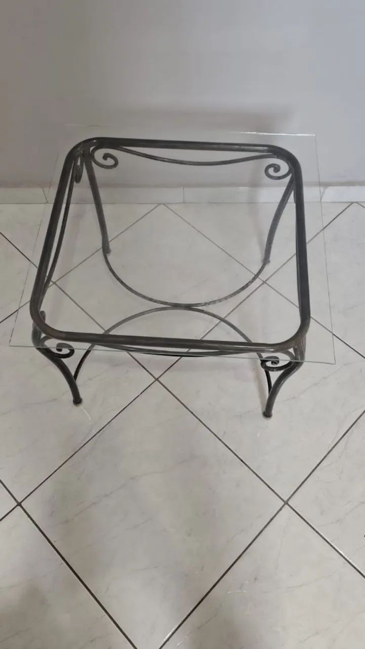 Mesa de ferro/lateral - Foto 3
