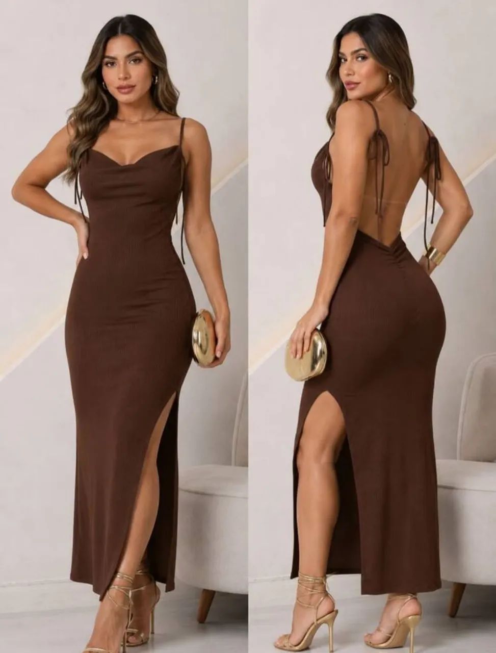 Vestido longo londo