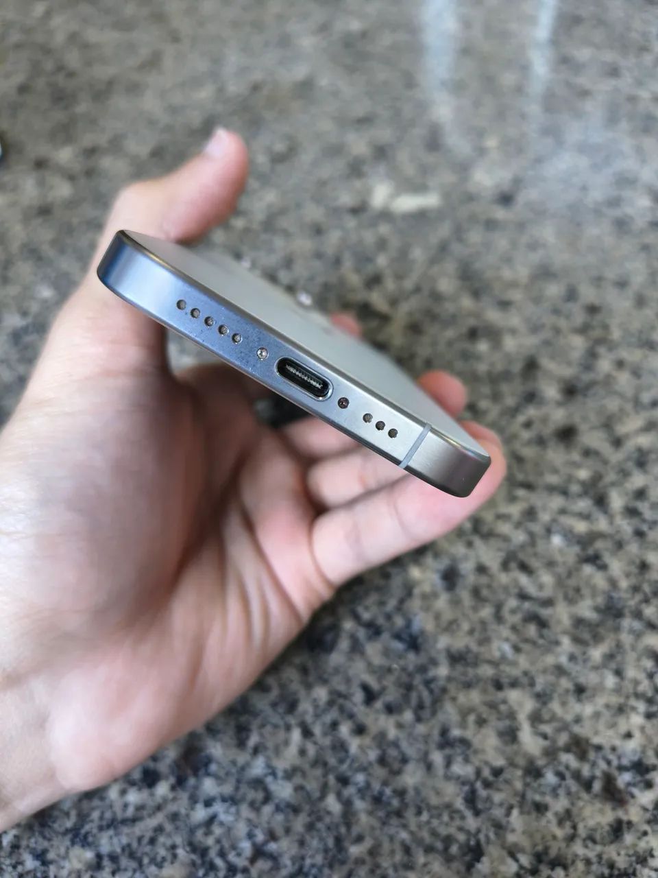 iPhone 15 Pro 86% original 128gb Branco - Foto 4