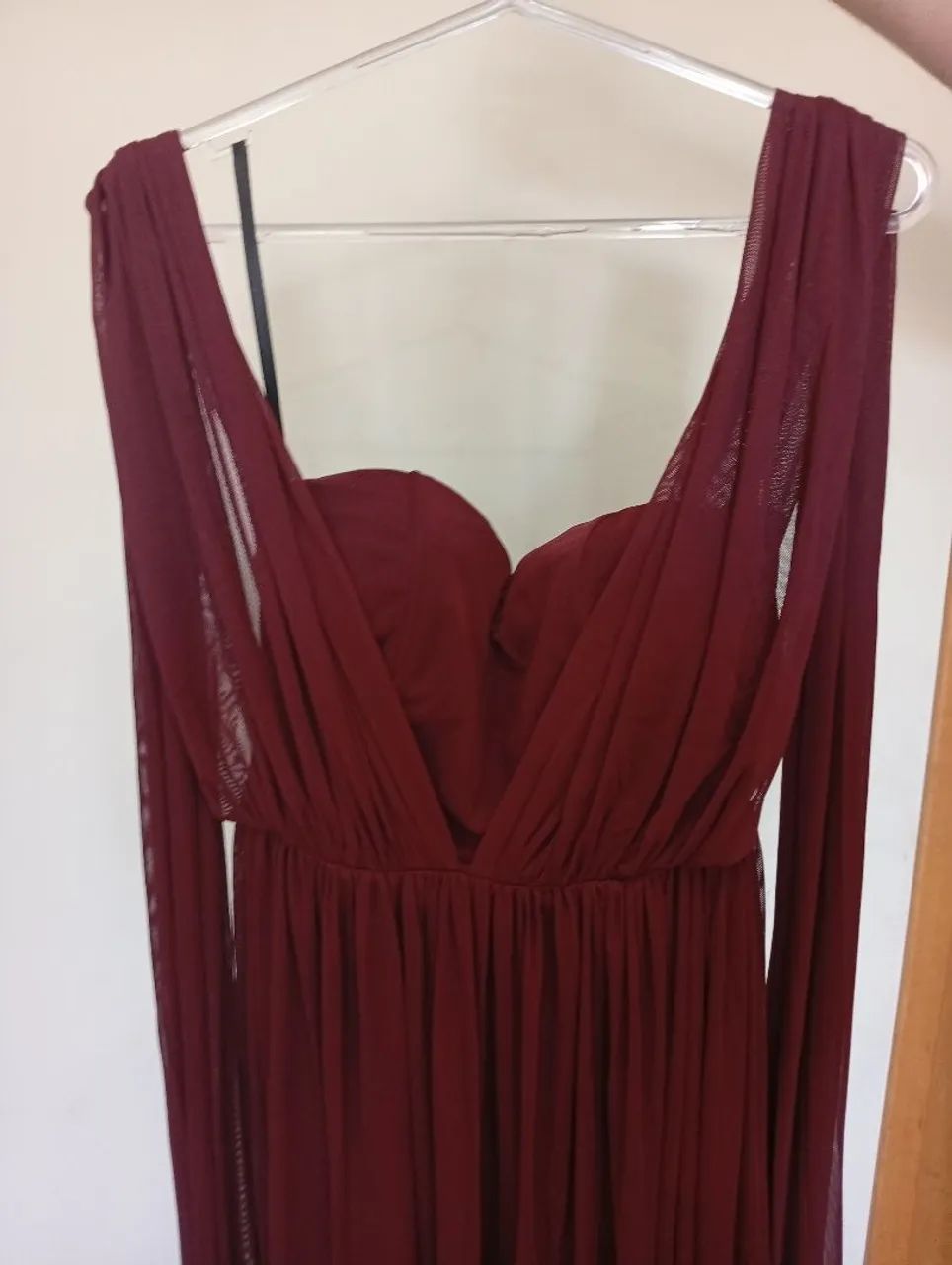 Vestido de festa Marsala  - Foto 5