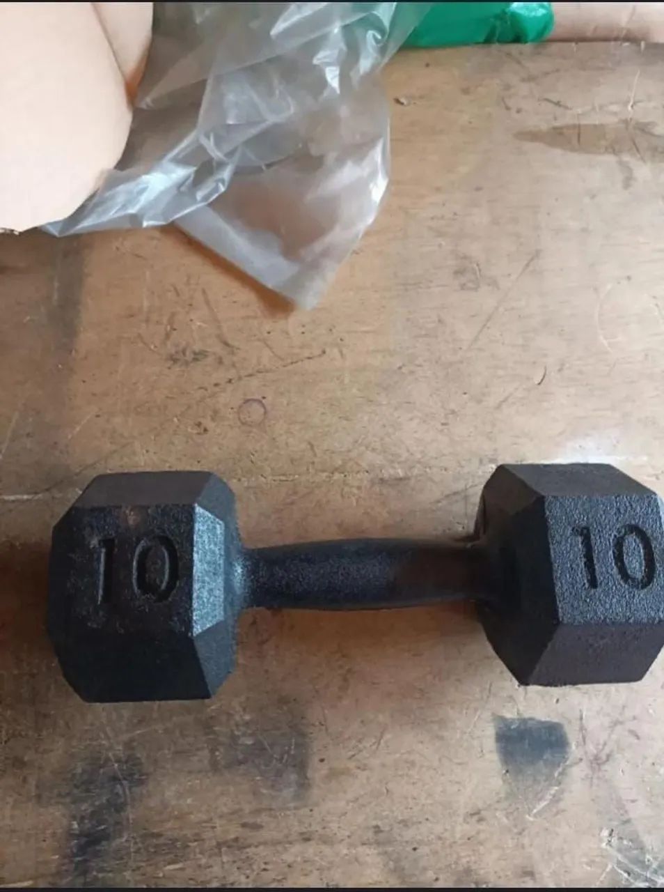 Halter sextavado 10kg