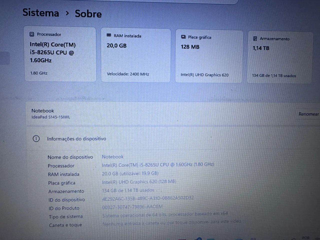 Notebook Lenovo  - Foto 4