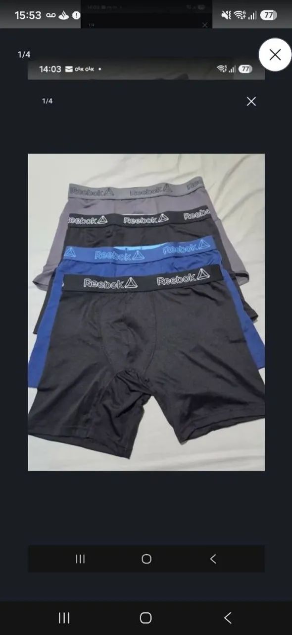 Cuecas Reebok originais.  - Foto 2