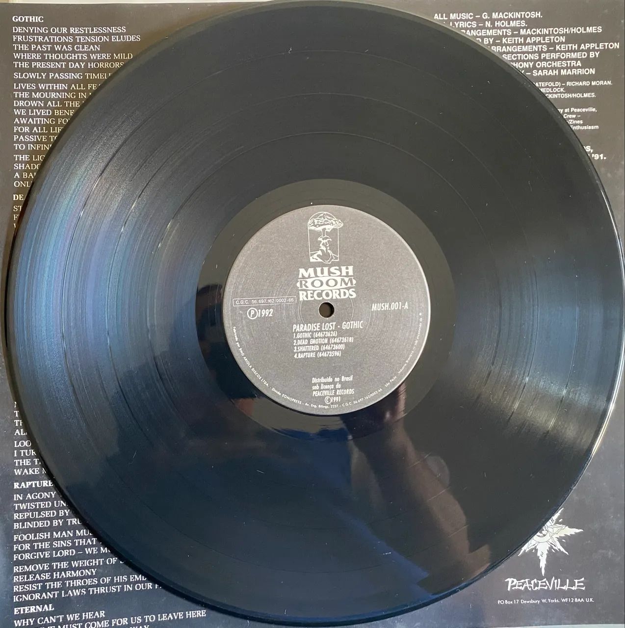 Disco de vinil Paradise Lost - Gothic - Foto 4