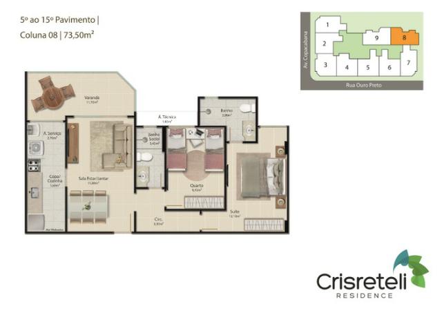 Lançamento apartamentos de 2 quartos na Praia do Morro - Foto 4