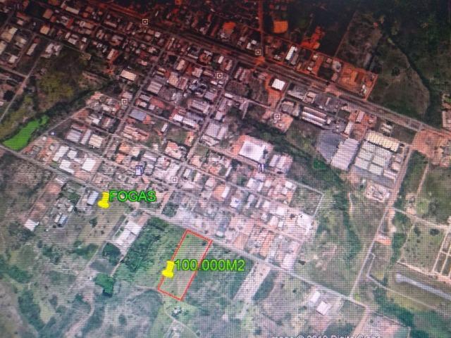 Area c/ 100.000m2, Distrito Industrial, Cuiabá-MT, frente p/ Asfalto