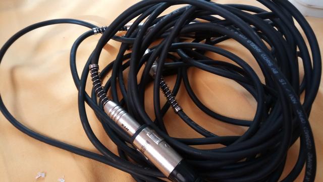 Kit 4 cabos extensor 3 p10 estéreo metro santo ângelo fone de ouvido palco - Foto 4