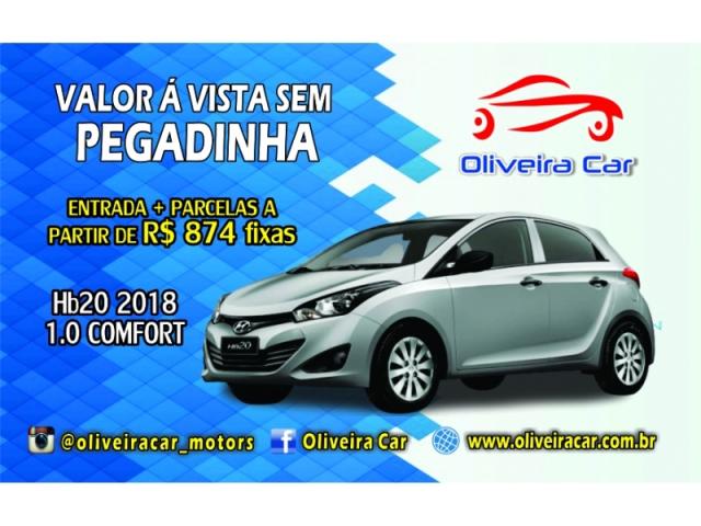HYUNDAI HB20 1.0 COMFORT 12V FLEX 4P 2018