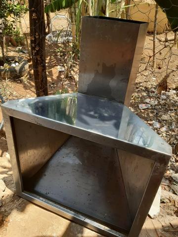 Coifa de inox
