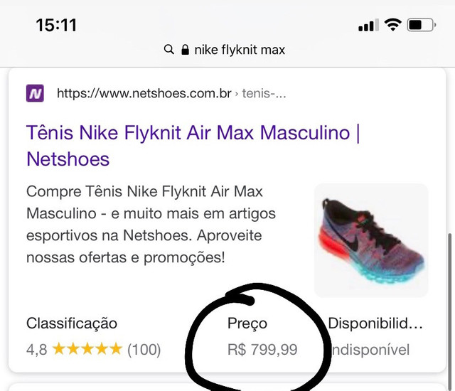 www netshoes com br tenis nike