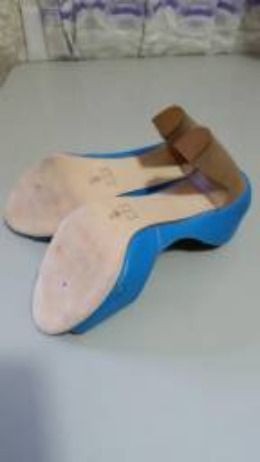 Sapato Azul Claro Dhara - Foto 5