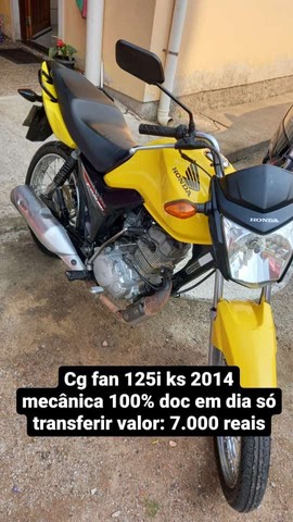 MOTO CG FAN 125 OS 2014