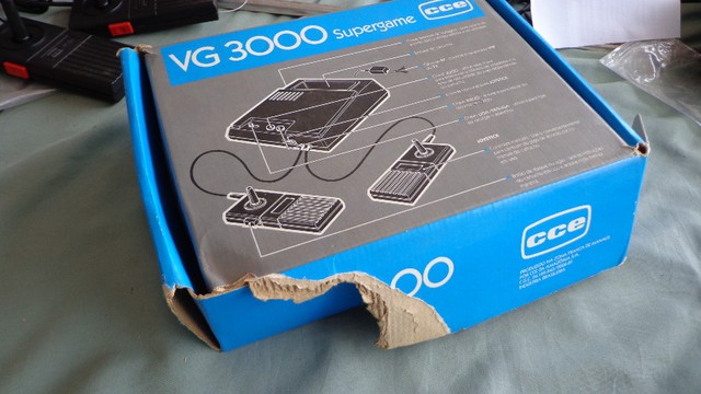 Vg3000 Supergame Atari 2600 Da CCE saida A/V - Foto 2