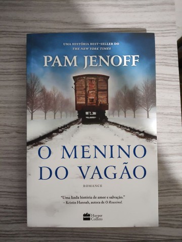 Livro o menino do vagão. Drama. Novo. Com brinde 