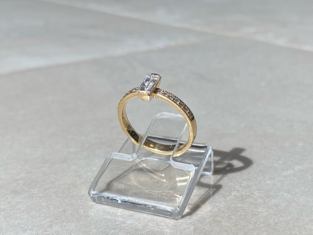 Solitário em Ouro 18K 0,47 Ct