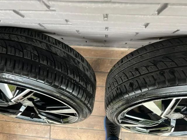 Rodas Aro 20 Audi Rs6 Avant + 4  pneus usados - Foto 5