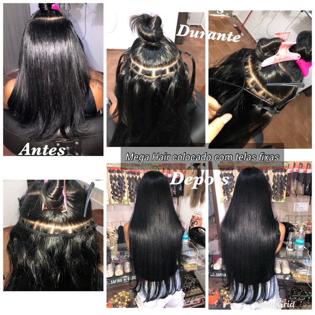 Coloque seu mega Hair pronto !!! Cabelos humanos. - Foto 3