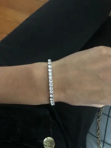 Pulseira swarovski com cristais  - Foto 2