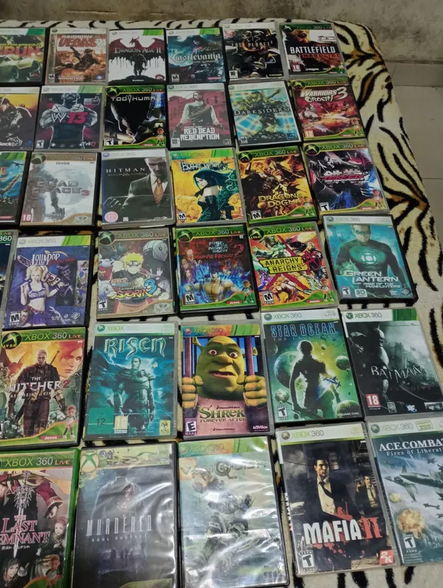 Lote de Jogos de Xbox 360 - Originais completos - Videogames