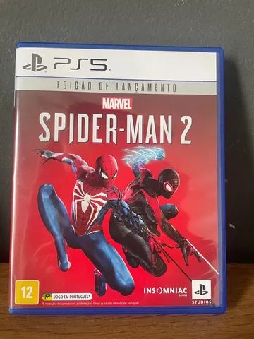 Marvel Spider-man 2 Ps5 Mídia Física Lacrada - Videogames - Saúde