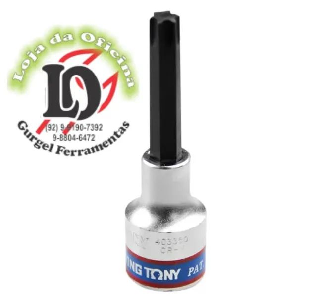 Chave Soquete Torx Longo 1/2