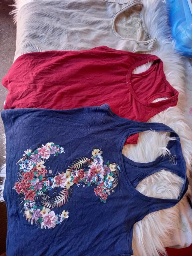 Croped bory blusas e babylook  - Foto 6