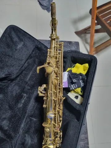 Sax soprano curvo  marca Yang promoção  - Foto 3