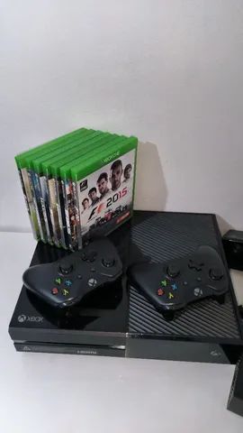 Xbox One S Com 2 Controle E Jogo Original Completo Promoção